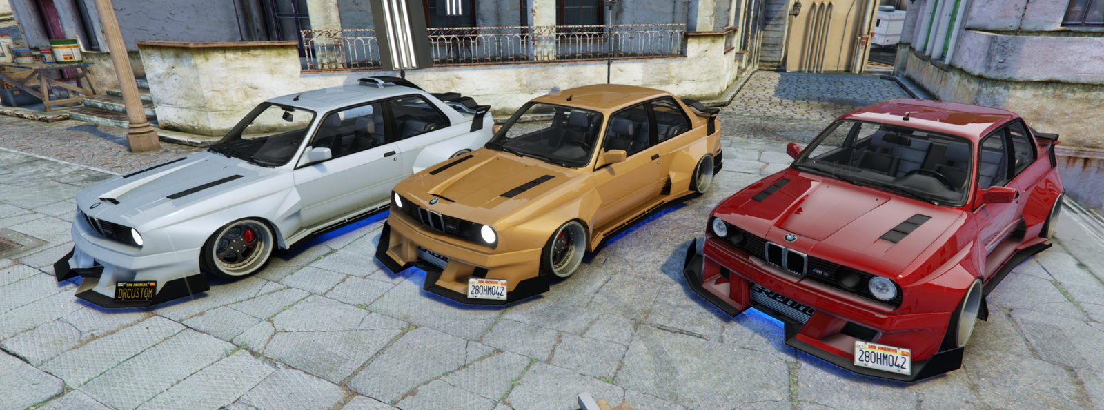 BMW E30 – WB (GTAV/FiveM) – DR CustoM Vehicles
