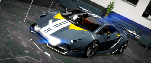 LAMBORGHINI SESTO ELEMENTO - WB [POP-UP LIGHTS, CONVERTIBLE] (GTAV/FiveM)