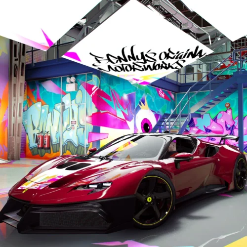 Ferrari SF90 - Widebody Concept (GTAV/FiveM)